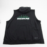 New York Jets Nike Sweatshirt Men's Black Used 3XL TOPS-194578