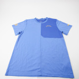 Los Angeles Chargers Nike NFL On Field Short Sleeve Shirt Men's Blue Used L TOPS-194428