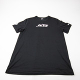New York Jets Nike Dri-Fit Short Sleeve Shirt Men's Black Used L TOPS-195153