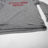 Iowa State Cyclones Nike Long Sleeve Shirt Men's Gray Used L TOPS-195236