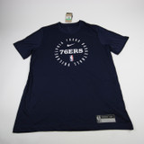Philadelphia 76ers Nike NBA Authentics Dri-Fit Short Sleeve Shirt Men's XLT TOPS-195499