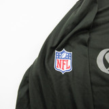 New York Jets Nike NFL On Field Long Sleeve Shirt Men's Olive Used L TOPS-195339