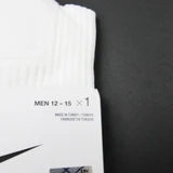 Nike NBA Authentics Dri-Fit Socks Men's White New with Tags XL ACCS-008946