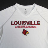 Louisville Cardinals adidas Short Sleeve Shirt Women's White Used M
