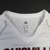 Louisville Cardinals adidas Short Sleeve Shirt Women's White Used M