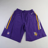 Minnesota Vikings Nike NFL On Field Apparel Practice Shorts Men's Purple New L 172