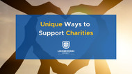 Unique Ways to Support Charities