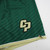 Cal Poly Mustangs adidas Practice Shorts Men's Dark Green/Gold Used