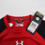 Utah Utes Under Armour Long Sleeve Shirt Men's Red/Black New S 01
