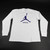 Charlotte Hornets Nike NBA Authentics Nike Tee Long Sleeve Shirt Men's New White S 49