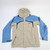 Under Armour Rain Jacket Men's Beige/Light Blue Used S 01