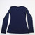 Nike Dri-Fit Long Sleeve Shirt Women's Navy New with Tags