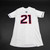 UConn Huskies Nike Game Jersey - Baseball Women's Off-White/Navy Used-JRSY-006176