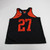 Princeton Tigers Nike Practice Jersey - Basketball Women's Black/Orange New L-JRSY-006312