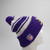 Minnesota Vikings New Era Winter Hat Unisex Purple/White Used MD/LG-HATS-009783
