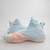 adidas Basketball Shoe Men's Light Blue/Coral Used 17-SHOE-012635