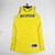 Michigan Wolverines adidas Game Jersey - Basketball Men's Yellow/Navy New-JRSY-006506