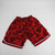Bape Athletic Shorts Men's Red/Camouflage Used L-SHOR-024907