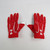 Texas Tech Red Raiders Under Armour Gloves - Receiver Men's Red/White New-EQPT-004091