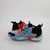 adidas Basketball Shoe Men's Light Blue/Orange New without Box-SHOE-014593