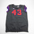 TCU Horned Frogs Nike Game Jersey - Football Men's Dark Gray Used-JRSY-007353