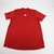 adidas Short Sleeve Shirt Men's Red Used L-TOPS-128069
