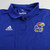Kansas Jayhawks adidas Climacool Polo Women's Blue New L-TOPS-129486