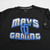 Dallas Mavericks Champion Short Sleeve Shirt Men's Black Used 3XL-TOPS-129916