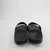 adidas Cloudfoam Sandals & Flip Flops Men's Black/White Used-SHOE-016515