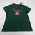 Miami Hurricanes adidas Short Sleeve Shirt Women's Green New 2XL-TOPS-134660