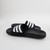 adidas Cloudfoam Sandals & Flip Flops Men's Black/White Used 9-SHOE-016885
