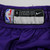 Los Angeles Lakers Nike NBA Authentics Practice Shorts Men's Used Purple/Yellow M-SHOR-029199
