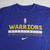 Golden State Warriors Nike NBA Authentics Dri-Fit Long Sleeve Shirt Men's New Blue S-TOPS-137419