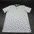 Greyson Polo Men's White/Dark Gray Used L-TOPS-137158