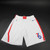 Philadelphia 76ers Nike NBA Authentics Game Shorts Men's White/Red New-SHOR-029510