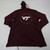 Virginia Tech Hokies Nike Dri-Fit Pullover Men's Maroon Used L-TOPS-137532