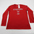 Eastern Washington Eagles adidas Climalite Long Sleeve Shirt Women's Red New S-TOPS-138270