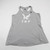 Eastern Washington Eagles adidas Climalite Sleeveless Shirt Women's Gray New-TOPS-138615