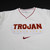 USC Trojans Nike Pullover Men's White Used XL-TOPS-141880