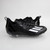 adidas adizero Football Cleat Men's Black/White New without Box-CLEA-013196