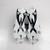 Nike Force Savage Football Cleat Men's Black/White Used-CLEA-013289