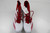 adidas adizero Football Cleat Men's White/Red New without Box-CLEA-013222