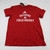 Rutgers Scarlet Knights adidas Short Sleeve Shirt Women's Red New with Tags S TOPS-145826