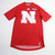 Nebraska Cornhuskers adidas Climalite Short Sleeve Shirt Men's Red New XS-TOPS-146603
