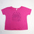 Potomac Nationals Bella Short Sleeve Shirt Women's Pink New with Tags XL TOPS-146715