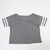 Potomac Nationals Blue 84 Short Sleeve Shirt Women's Charcoal New with Tags M TOPS-146728