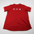 Rutgers Scarlet Knights adidas Short Sleeve Shirt Men's Red Used-TOPS-147688