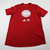 Rutgers Scarlet Knights adidas Short Sleeve Shirt Men's Red Used M TOPS-147663