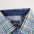 Van Heusen Button-Up Men's Checkered/Blue New with Tags S-TOPS-148529