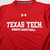 Texas Tech Red Raiders Under Armour HeatGear Short Sleeve Shirt Men's S TOPS-148581